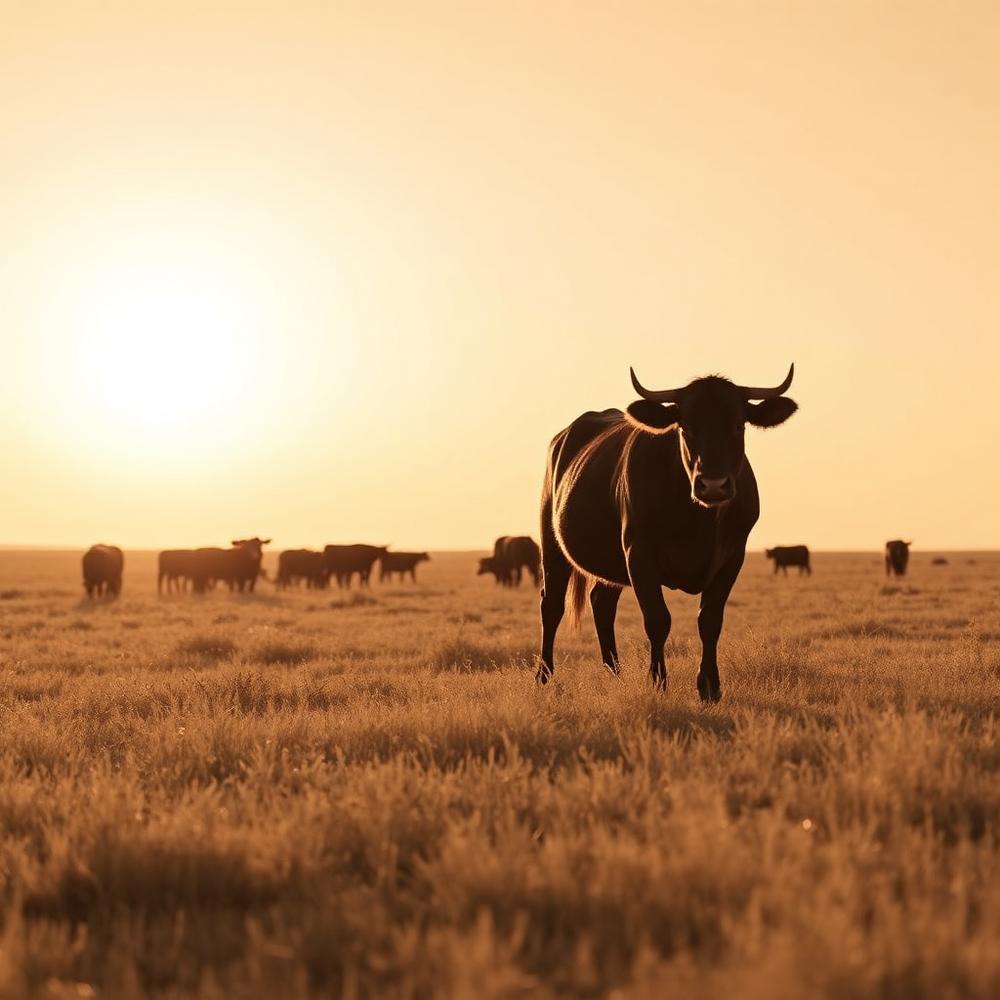 Cattle on the Prairie